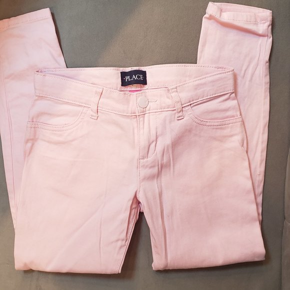Childrens Place Pink Cotton Pants Size 6X/7 - Picture 3 of 5